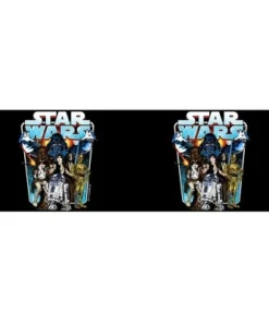 Star Wars Retro Character Frame Stainless Steel Tumbler w/Lid