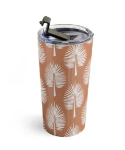 Society6 CoastL Studio Wide Palm Terra Cotta 20 oz Stainless Steel Travel Mug - Deny Designs 6 Society6 CoastL Studio Wide Palm Terra Cotta 20 oz Stainless Steel Travel Mug - Deny Designs -Water Bottles Shop unnamed file 876