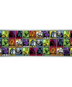 Star Wars Colorful Character Boxes Stainless Steel Tumbler w/Lid